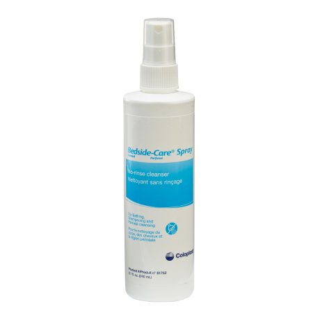 Bedside-Care Rinse-Free Shampoo and Body Wash Sensitive Skin Unscented Spray Bottle