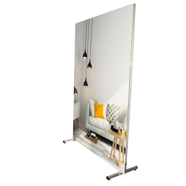 Glassless Mirror Stationary Floor Stand Vertical