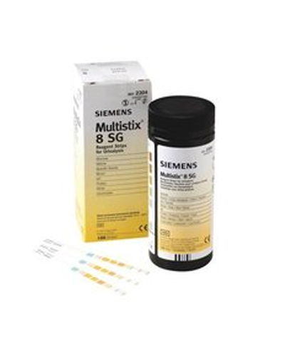 Siemens Reagent Multistix 8 SG Urine Test Strips