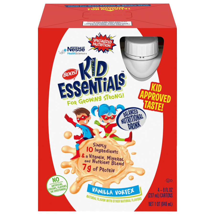 One Boost Carton Boost Kid Essentials Nutritionally Complete Drink 8 oz Carton