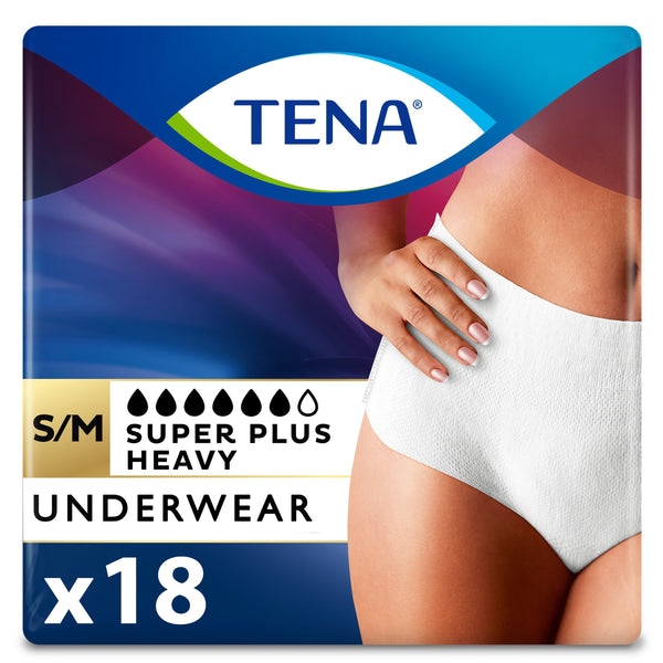 TENA Super Plus Heavy Incontinence Underwear