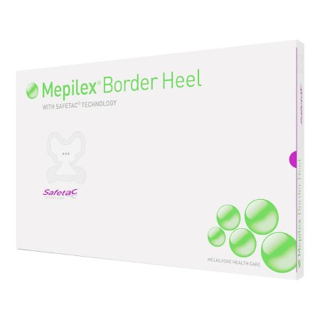 Mepilex Border Heel Foam Dressing With Border Adhesive Sacral