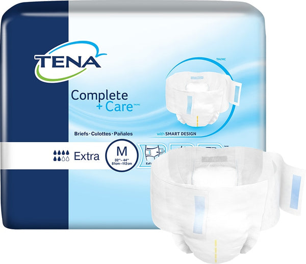 TENA Complete + Care Extra Incontinence Briefs