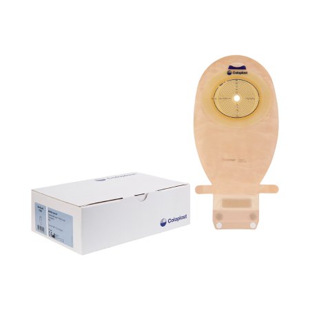 Sensura Ostomy Barrier and Pouch One Piece System with Easiclose WIDE-Outlet Without Filter