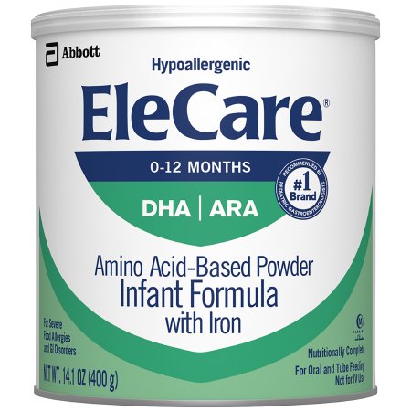 ELECARE® (FOR INFANTS) Amino acid-based powder infant formula with iron