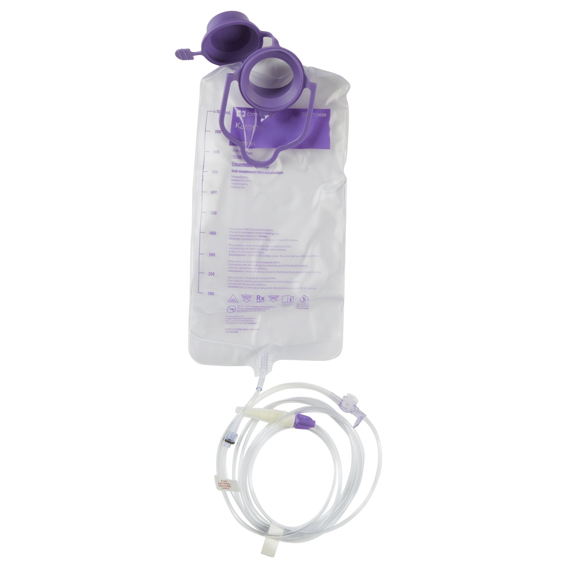 Epump Kangaroo ePump Enteral Feeding Pump Set without Flush Bag