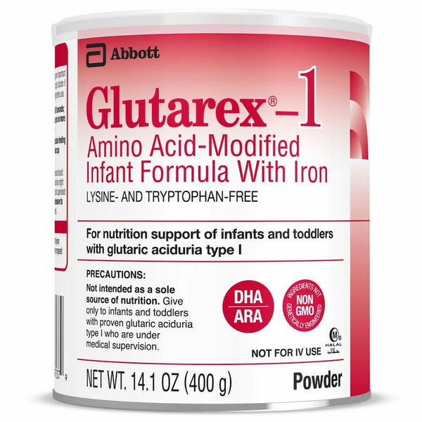 GLUTAREX-1 Amino acid-modified infant formula with iron