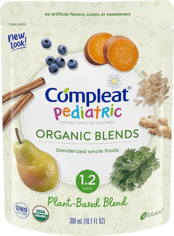 Compleat Organic Blends Pediatric Reduced Calories 300ml Pouch